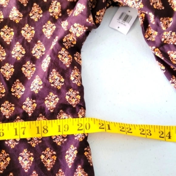 Old Navy Brown Maxi Dress Bohemian Patterned Size M - Picture 9 of 12